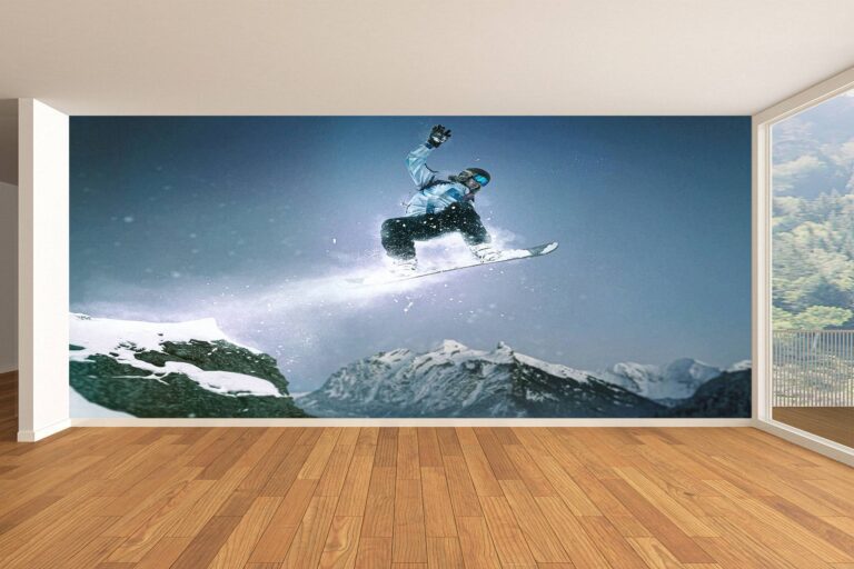 Extreme Skateboarding Picture Wallpaper Photo Wall Mural Wall UV Print Decal Wall Art Décor