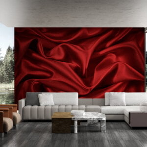Self-adhesive wallpaper with abstract modern patterns
