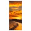 Costline by the Sea Door Sticker Peel & Stick Vinyl Door Wrap Art Décor