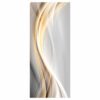 Gold Bright Waves Door Sticker Peel & Stick Vinyl Door Wrap Art Décor