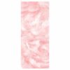 Pink Feathers Door Sticker Peel & Stick Vinyl Door Wrap Art Décor