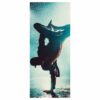 Dancer on Stage Door Sticker Peel & Stick Vinyl Door Wrap Art Décor