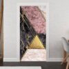 Abstract Marble Door Sticker Peel & Stick Vinyl Door Wrap Art Décor