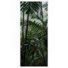 Tropical Rainforest Door Sticker Peel & Stick Vinyl Door Wrap Art Décor