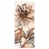 Flowers Oil Painting Door Sticker Peel & Stick Vinyl Door Wrap Art Décor