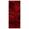 Red Feathers Door Sticker Peel & Stick Vinyl Door Wrap Art Décor