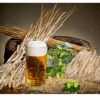 Beer Hops Grain Table Wrap Sticker Laminated Vinyl Cover Self-Adhesive for Desk and Tables