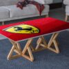 Ferrari Logo Car Table Wrap Sticker Laminated Vinyl Cover Self-Adhesive for Desk and Tables