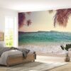 Relaxing Beach & Sea View View Wallpaper Photo Wall Mural Wall UV Print Decal Wall Art Décor