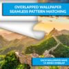 Chinese Wall Landscape View Wallpaper Photo Wall Mural Wall UV Print Decal Wall Art Décor