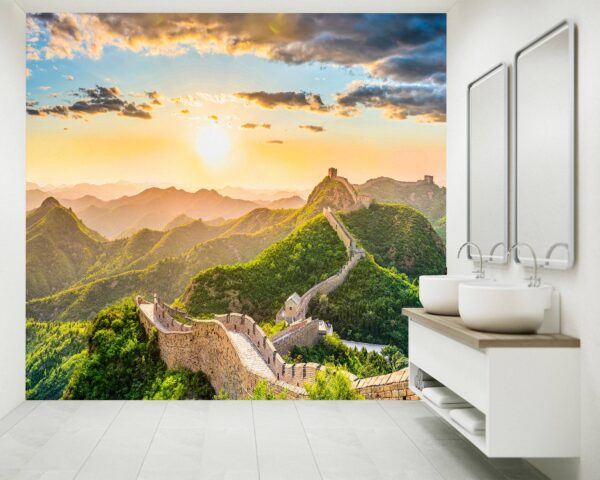 Chinese Wall Landscape View Wallpaper Photo Wall Mural Wall UV Print Decal Wall Art Décor