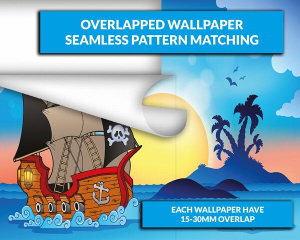 Ship & Sea Animated Wallpaper Photo Wall Mural Wall UV Print Decal Wall Art Décor