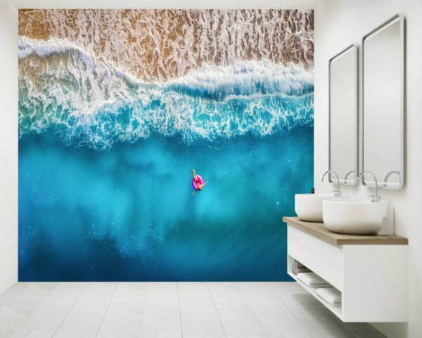 Relaxing Beach View Picture Wallpaper Photo Wall Mural Wall UV Print Decal Wall Art Décor