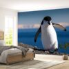 Lovely Penguin on Walk Wallpaper Photo Wall Mural Wall UV Print Decal Wall Art Décor