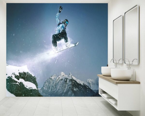 Extreme Skateboarding Picture Wallpaper Photo Wall Mural Wall UV Print Decal Wall Art Décor