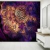 Abstract Ancient Geometric Wallpaper Photo Wall Mural Wall UV Print Decal Wall Art Décor