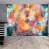 Abstract Mandala Watercolor Wallpaper Photo Wall Mural Wall UV Print Decal Wall Art Décor