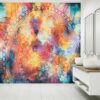 Abstract Mandala Watercolor Wallpaper Photo Wall Mural Wall UV Print Decal Wall Art Décor