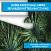 Tropical Palm Leaves Wallpaper Photo Wall Mural Wall UV Print Decal Wall Art Décor