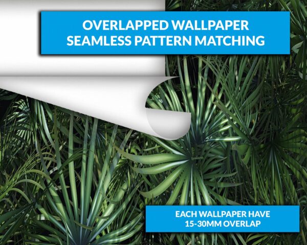 Tropical Palm Leaves Wallpaper Photo Wall Mural Wall UV Print Decal Wall Art Décor