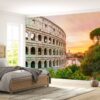 Colosseum at Sunset Time Wallpaper Photo Wall Mural Wall UV Print Decal Wall Art Décor