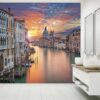 Waterproof vinyl decor showcasing the Grand Canal bathed in morning light