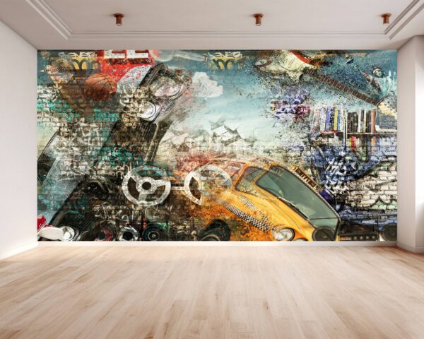 Street Art Graffiti Wallpaper Photo Wall Mural Wall UV Print Decal Wall Art Décor