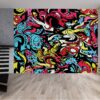 Collage Graffiti Street Wallpaper Photo Wall Mural Wall UV Print Decal Wall Art Décor