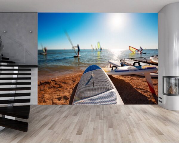 Windsurfing Sport Hobby Wallpaper Photo Wall Mural Wall UV Print Decal Wall Art Décor