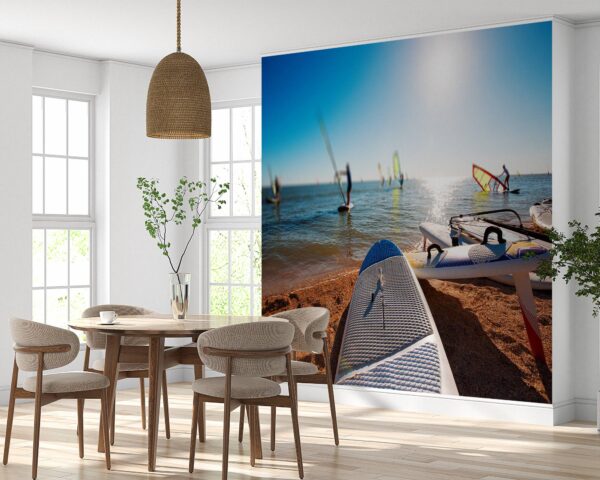 Windsurfing Sport Hobby Wallpaper Photo Wall Mural Wall UV Print Decal Wall Art Décor