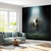 Football Ball in Action Wallpaper Photo Wall Mural Wall UV Print Decal Wall Art Décor