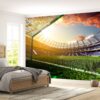 Stadium Football in day Wallpaper Photo Wall Mural Wall UV Print Decal Wall Art Décor