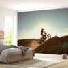 Wallpaper roll showcasing motocross racing scenes