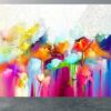 Abstract Flowers Wallpaper Photo Wall Mural Wall UV Print Decal Wall Art Décor