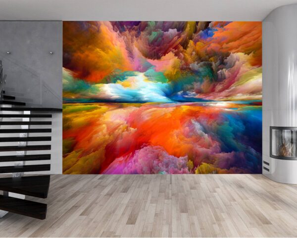 Abstract Painting Wallpaper Photo Wall Mural Wall UV Print Decal Wall Art Décor