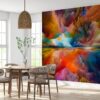 Abstract Painting Wallpaper Photo Wall Mural Wall UV Print Decal Wall Art Décor