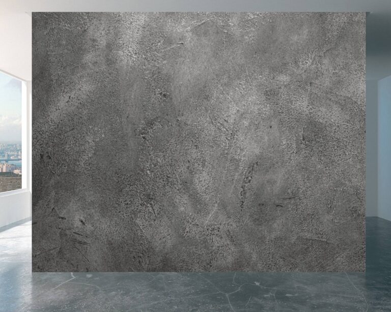 Modern grey concrete effect design wall mural