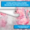 Abstract Pink Flamingos Wallpaper Photo Wall Mural Wall UV Print Decal Wall Art Décor