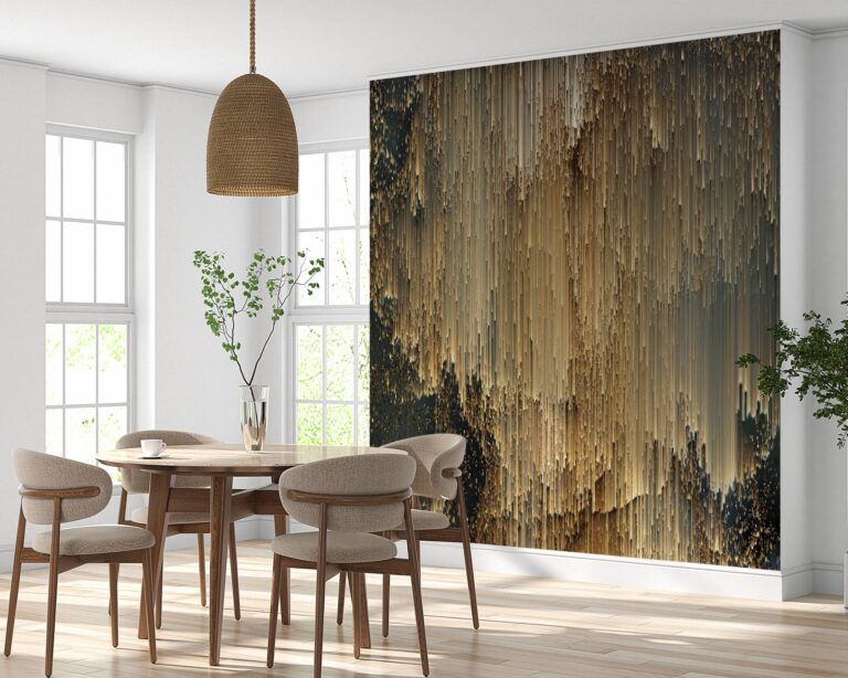 Ethereal modern artistic sky lights wall mural