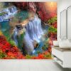 Waterfall Theme Wallpaper Photo Wall Mural Wall UV Print Decal Wall Art Décor