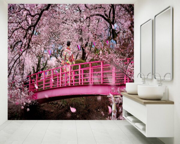 Bloom Season in Japan Wallpaper Photo Wall Mural Wall UV Print Decal Wall Art Décor