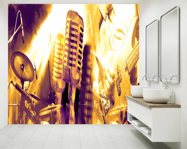 Music Concert Wallpaper Photo Wall Mural Wall UV Print Decal Wall Art Décor