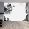 Illustration of Dragon Wallpaper Photo Wall Mural Wall UV Print Decal Wall Art Décor