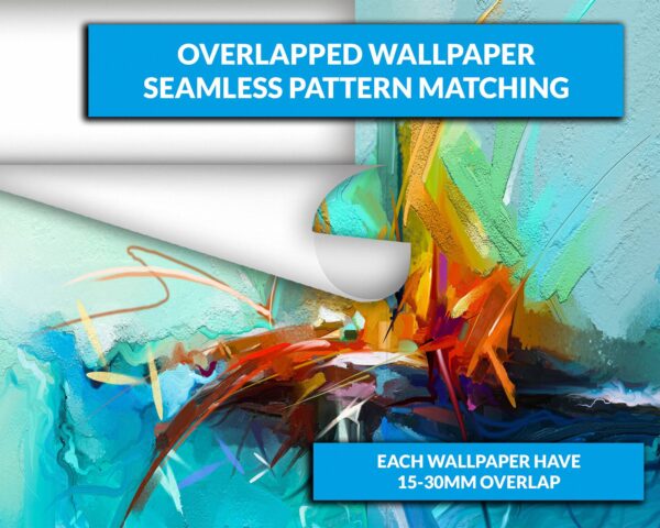 Abstract Painting Wallpaper Photo Wall Mural Wall UV Print Decal Wall Art Décor