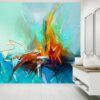 Abstract Painting Wallpaper Photo Wall Mural Wall UV Print Decal Wall Art Décor