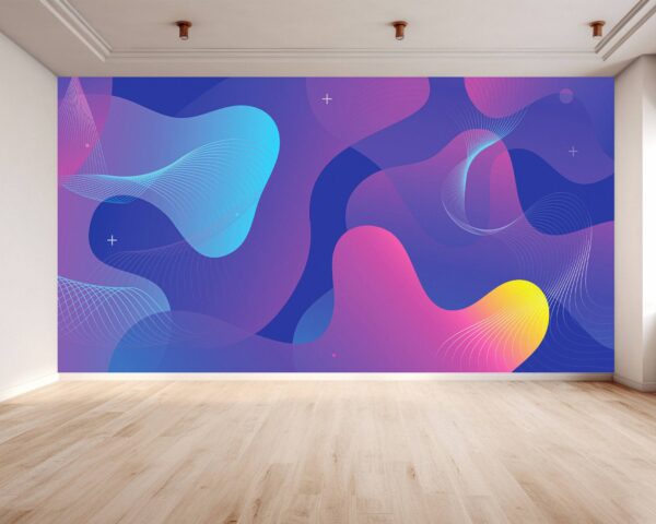 Abstract Multicolour Wallpaper Photo Wall Mural Wall UV Print Decal Wall Art Décor