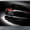 Dynamic super sport car design on self-adhesive wallpaper