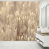 Oat Field Boho Style Wallpaper Photo Wall Mural Wall UV Print Decal Wall Art Décor