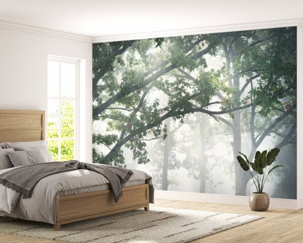 Woodland Theme Wallpaper Photo Wall Mural Wall UV Print Decal Wall Art Décor