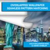 Manhattan Panoramic Wallpaper Photo Wall Mural Wall UV Print Decal Wall Art Décor